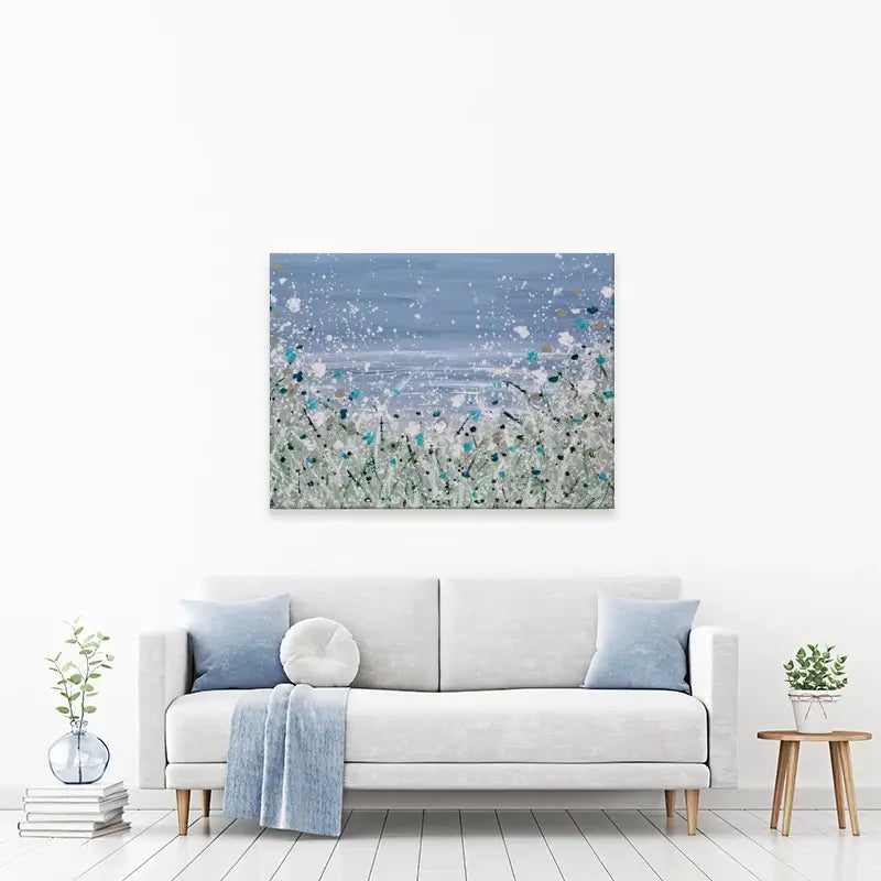 Wild Winter Sea Canvas Print