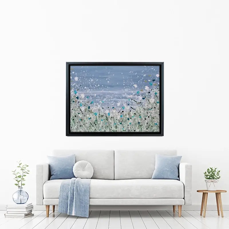 Wild Winter Sea Canvas Print