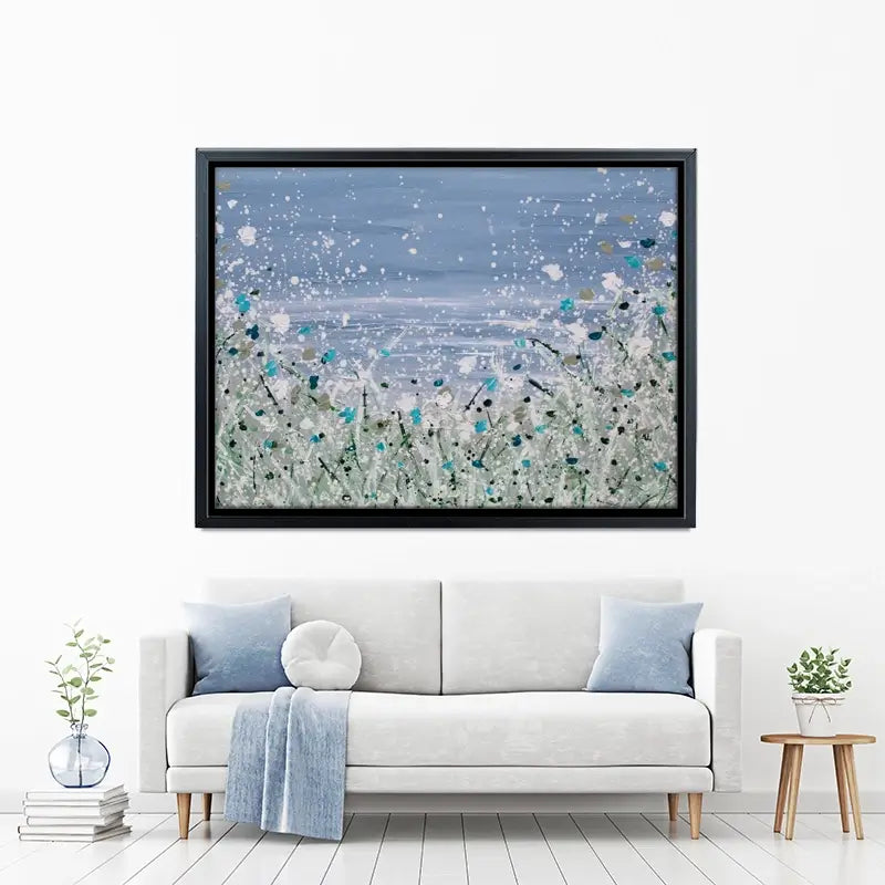 Wild Winter Sea Canvas Print