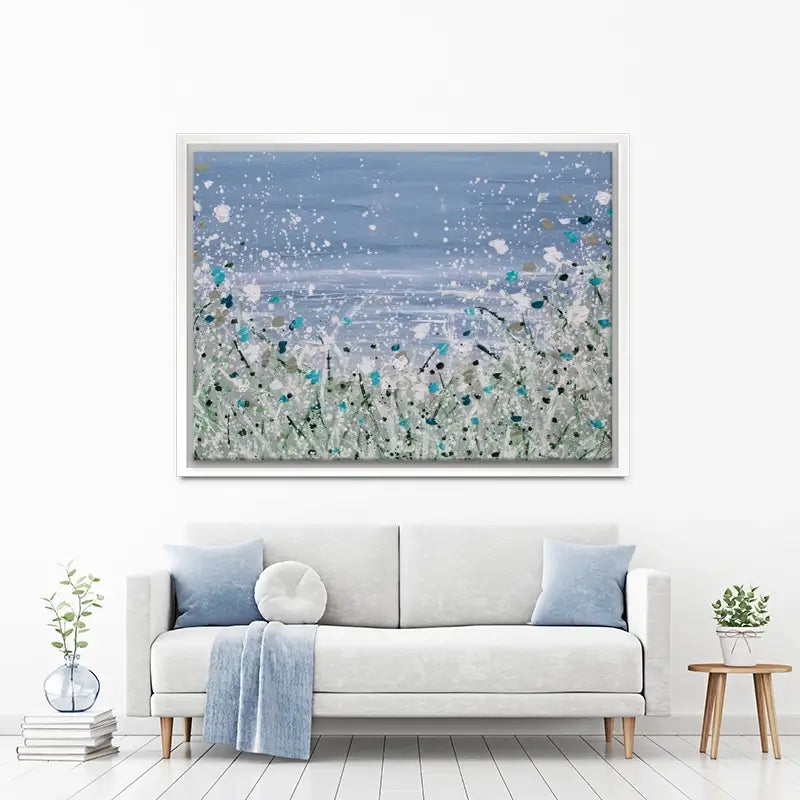 Wild Winter Sea Canvas Print