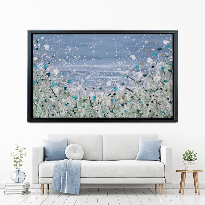 Wild Winter Sea Canvas Print