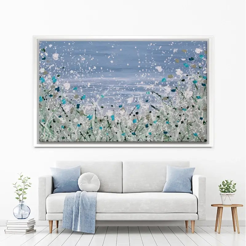 Wild Winter Sea Canvas Print