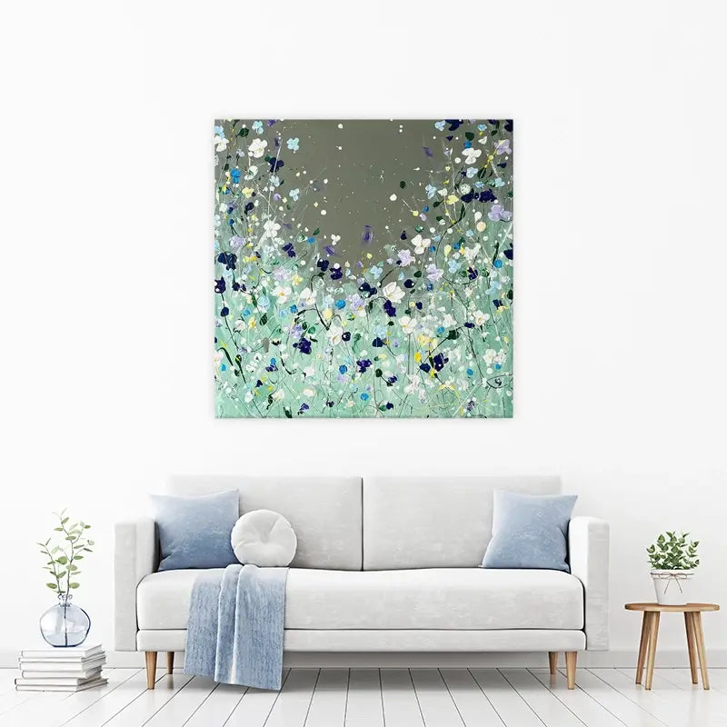 Night Flurry Canvas Print