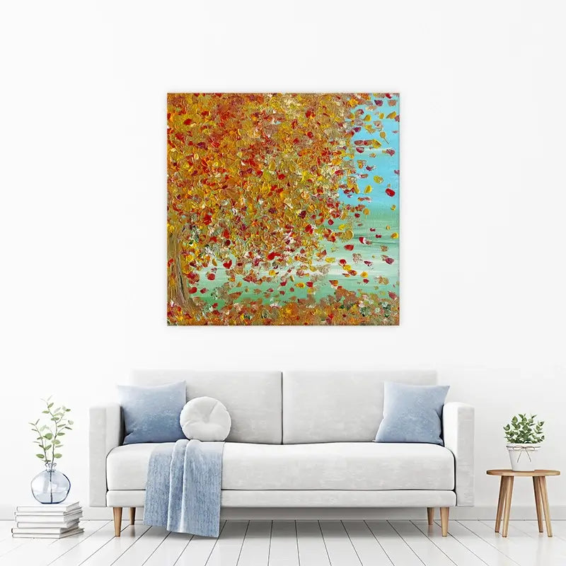 October Palette Canvas Print