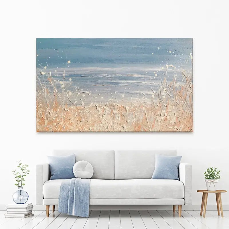 Winter Sea Canvas Print