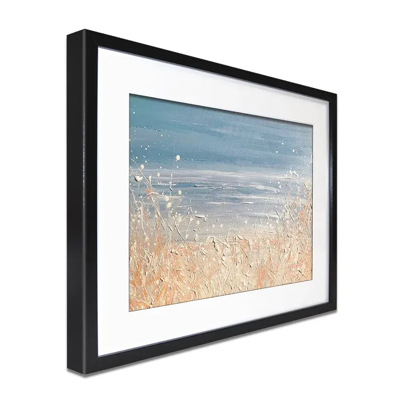 Winter Sea Framed Art Print