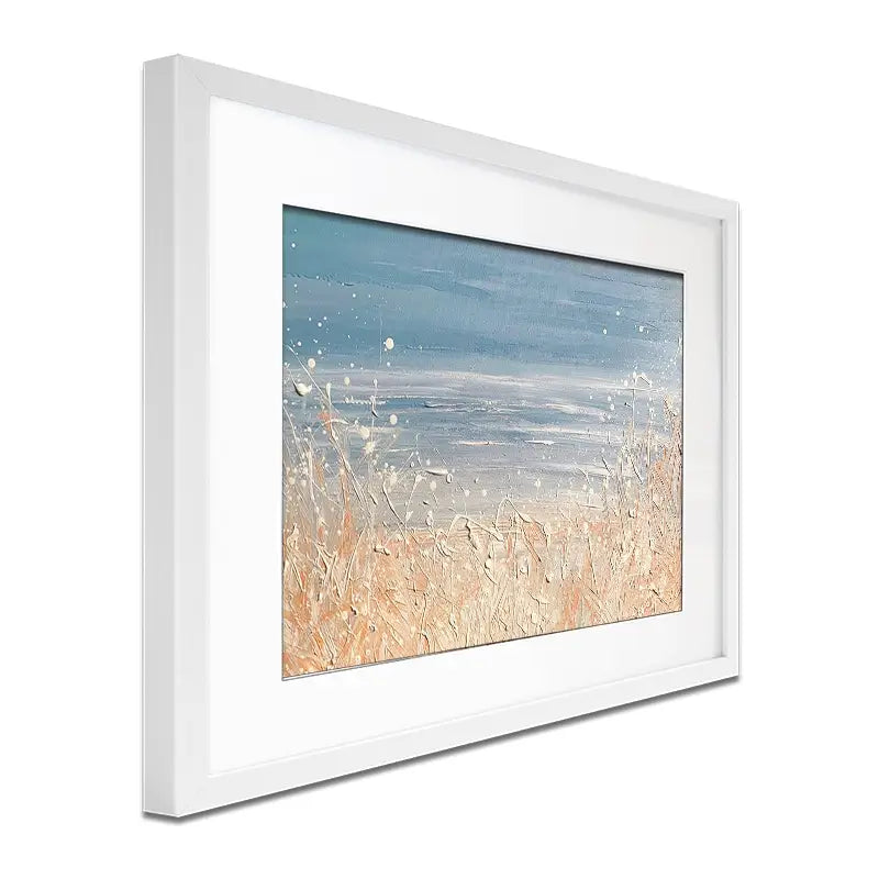 Winter Sea Framed Art Print