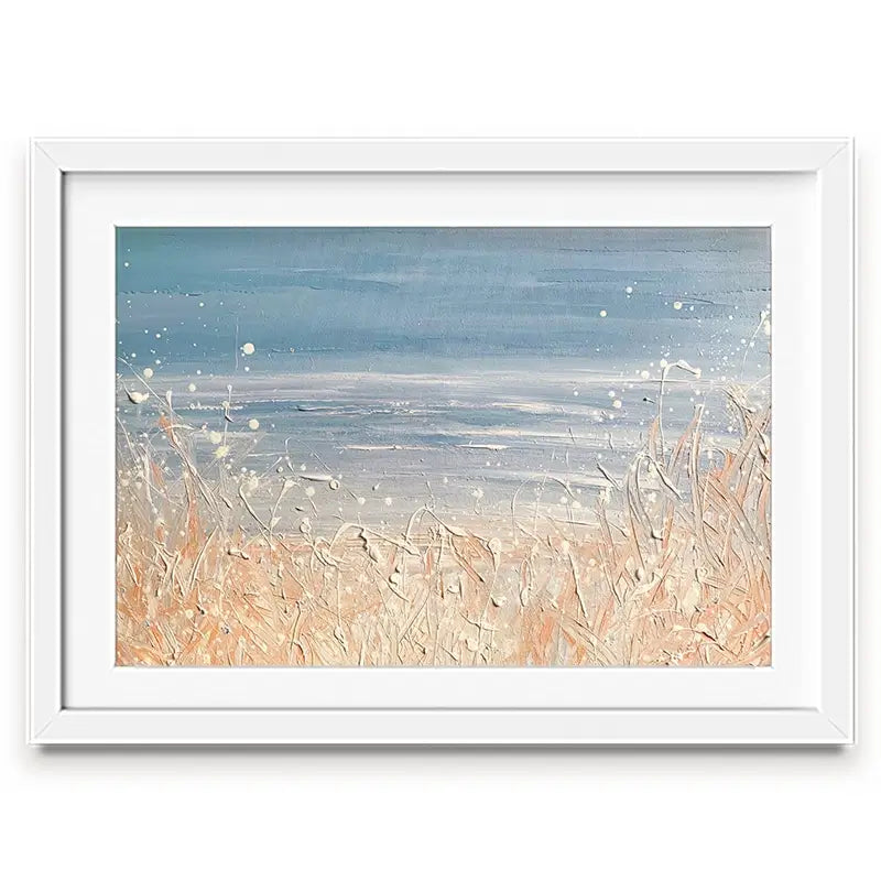 Winter Sea Framed Art Print