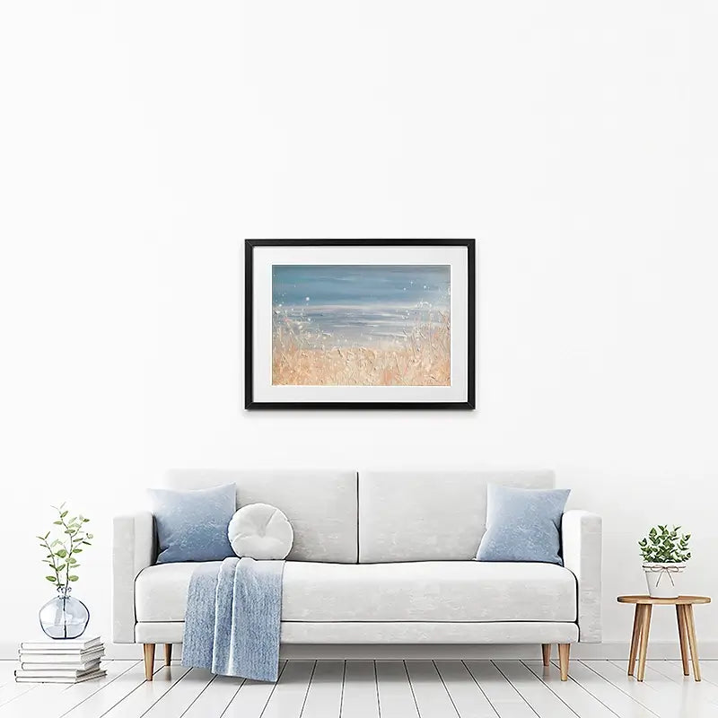 Winter Sea Framed Art Print