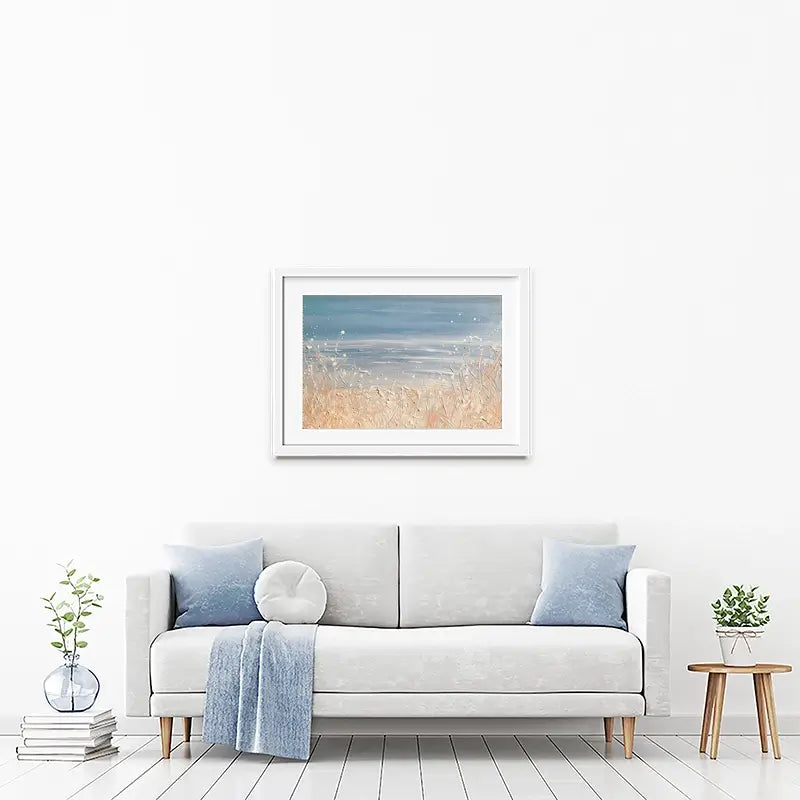 Winter Sea Framed Art Print