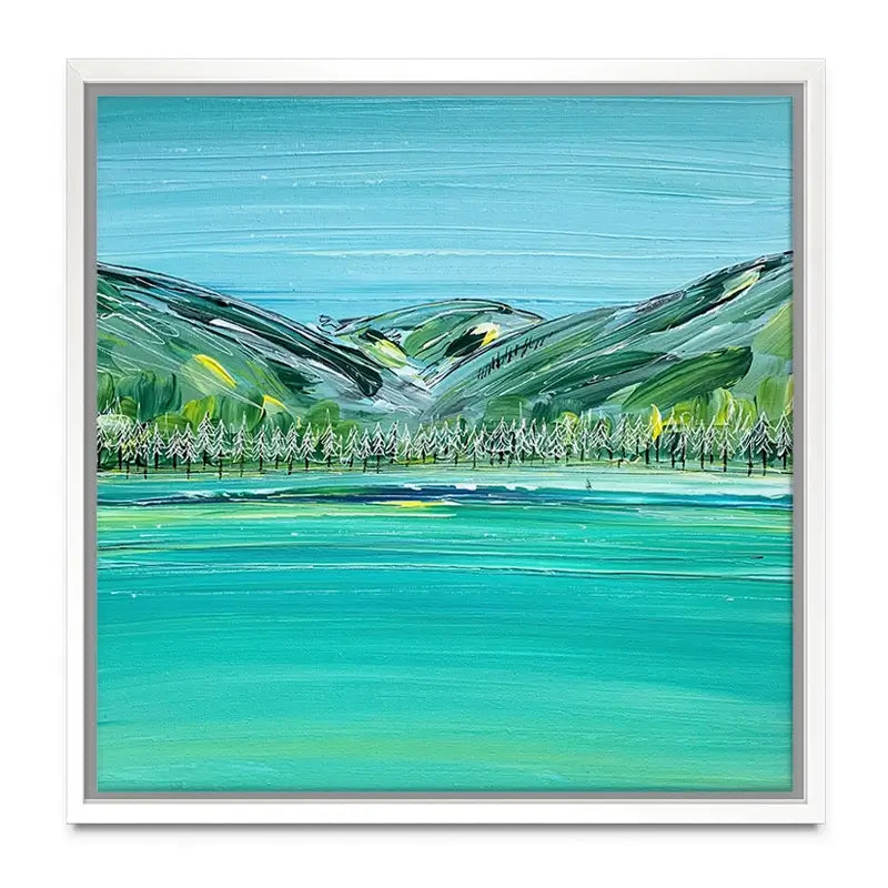 Distant Hills Canvas Print