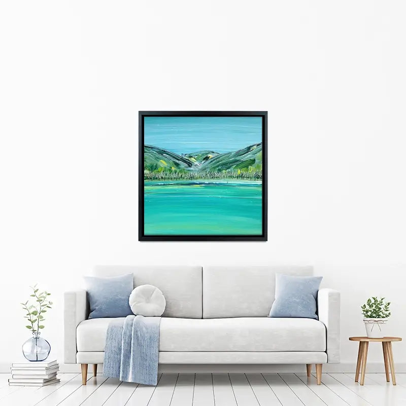 Distant Hills Canvas Print