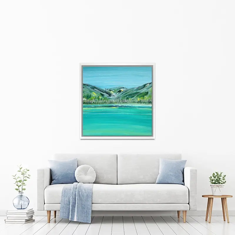 Distant Hills Canvas Print