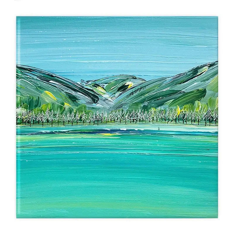 Distant Hills Canvas Print