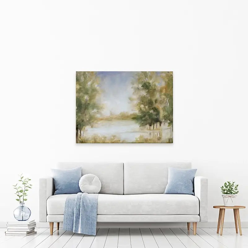 Waterway Grove Canvas Print