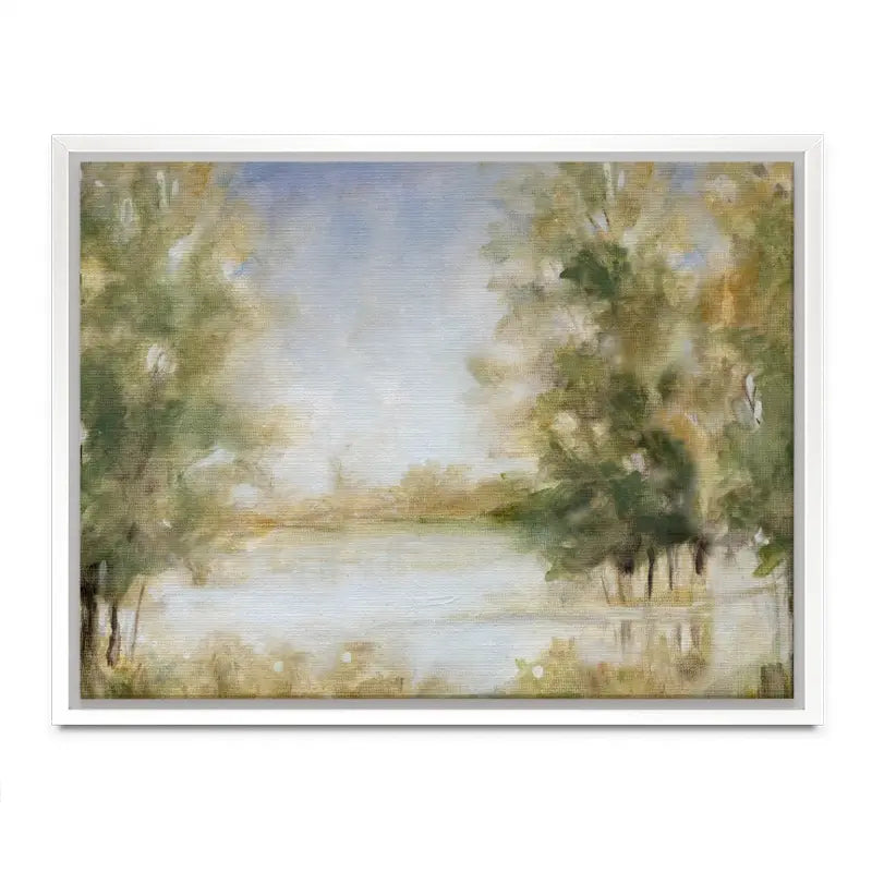 Waterway Grove Canvas Print