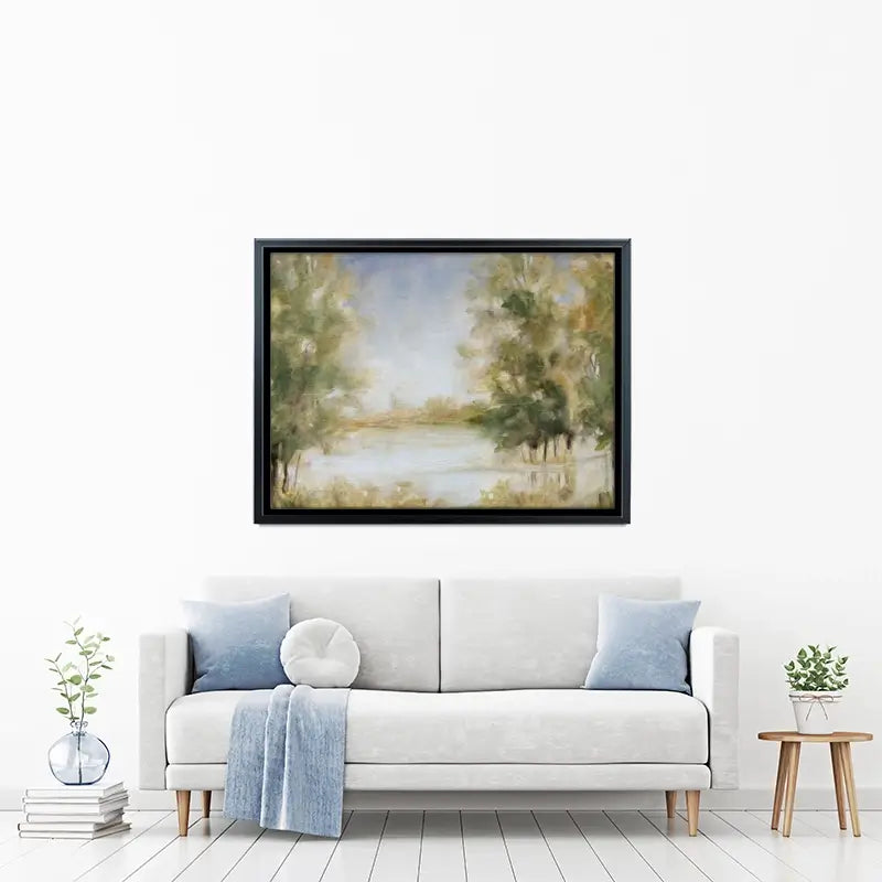 Waterway Grove Canvas Print