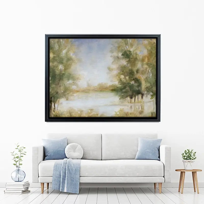 Waterway Grove Canvas Print