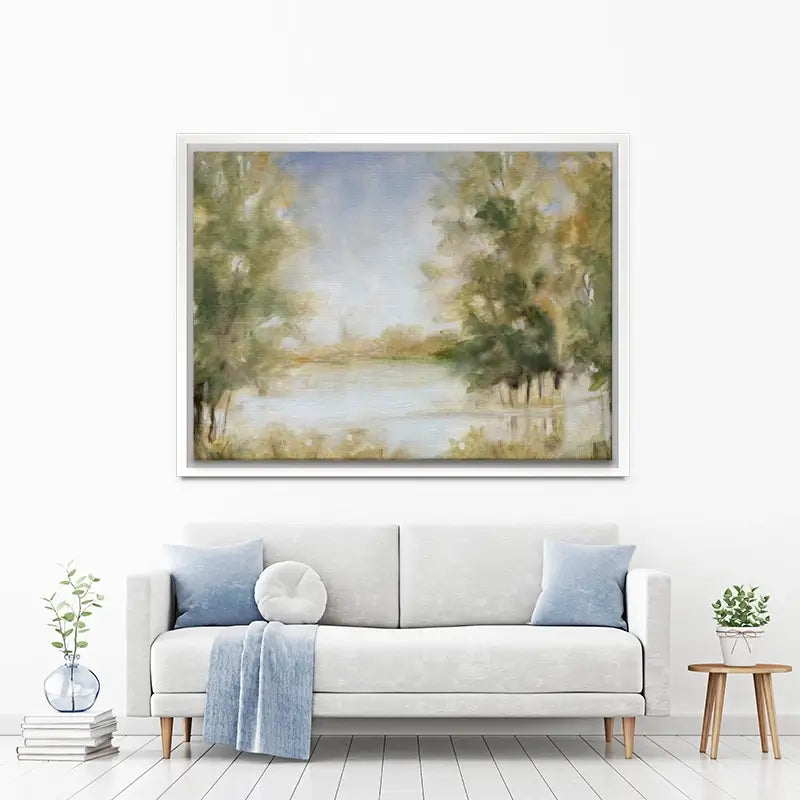 Waterway Grove Canvas Print