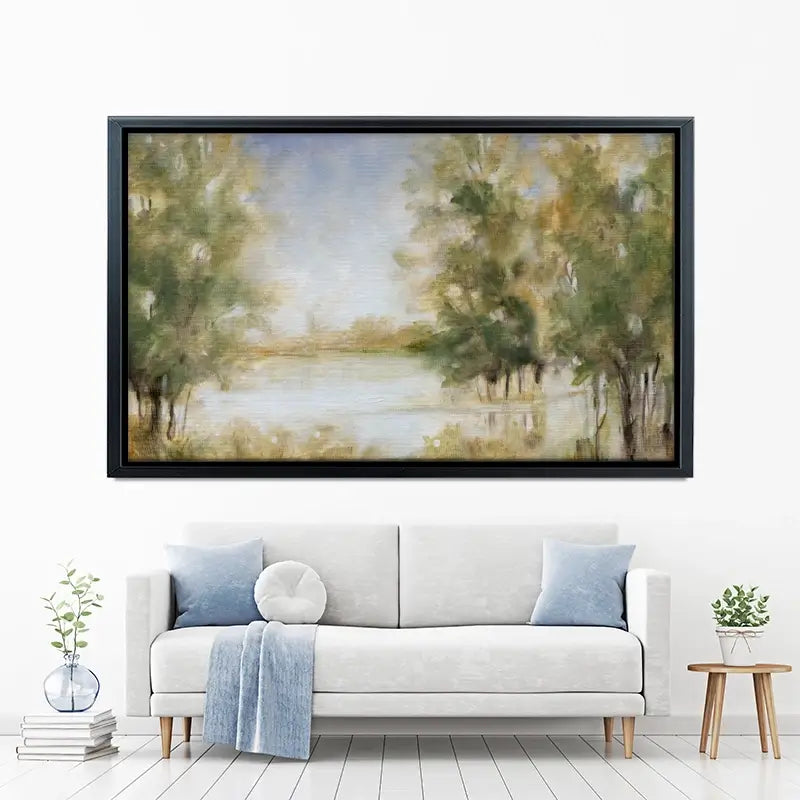 Waterway Grove Canvas Print