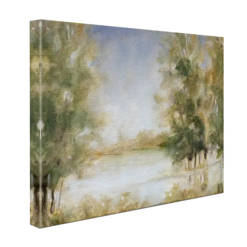 Waterway Grove Canvas Print