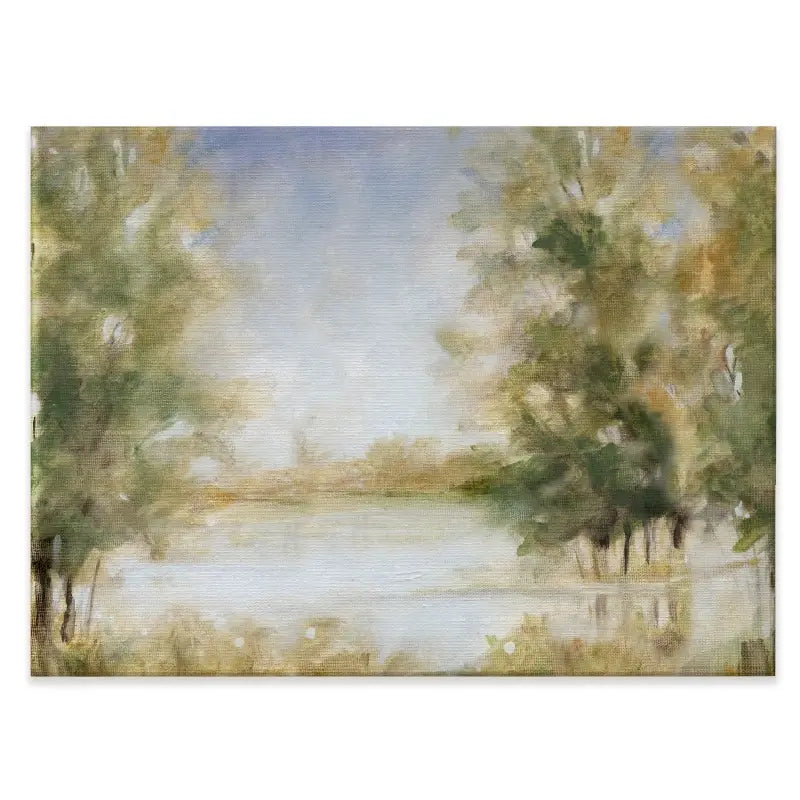 Waterway Grove Canvas Print