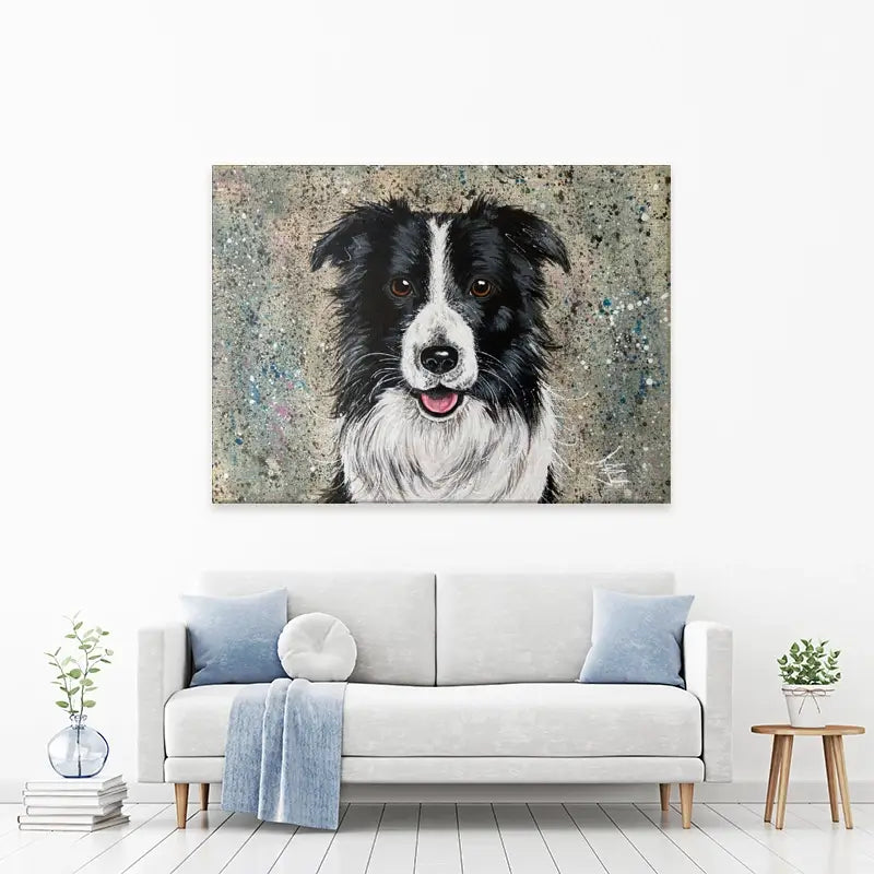 Border Collie Canvas Print