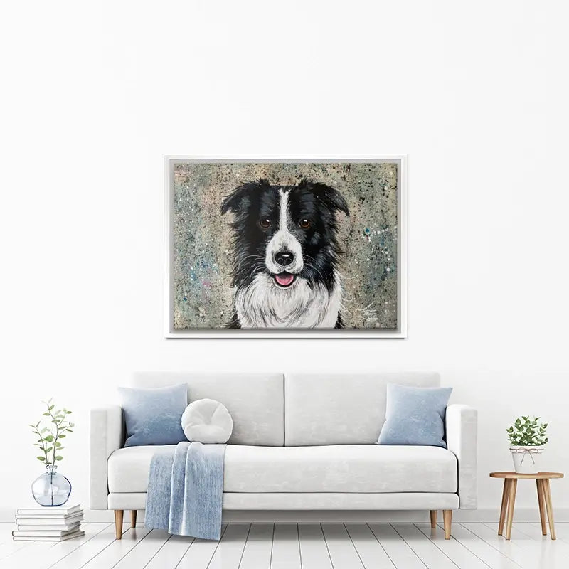 Border Collie Canvas Print