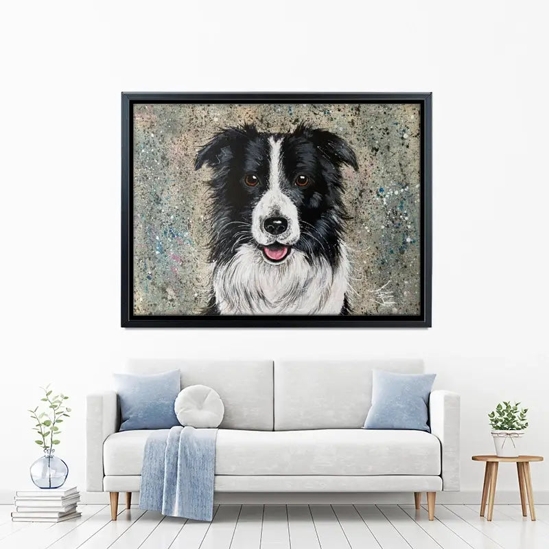 Border Collie Canvas Print