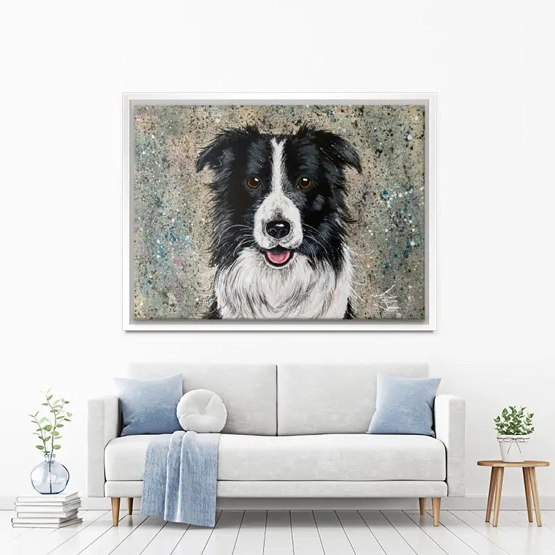 Border Collie Canvas Print