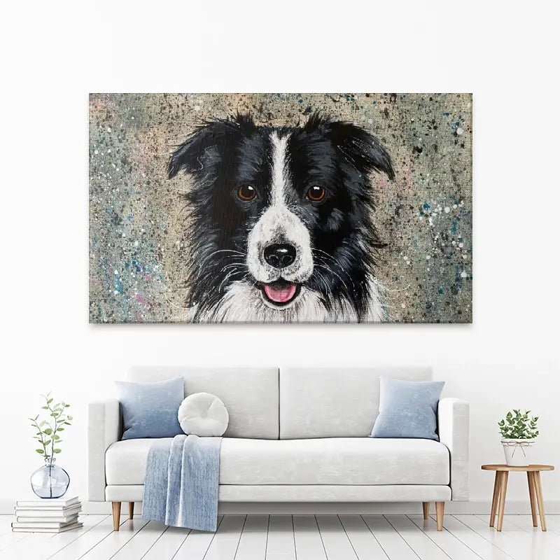 Border Collie Canvas Print