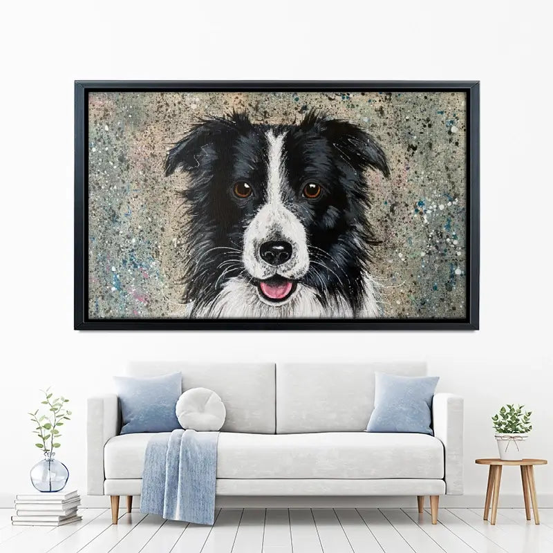 Border Collie Canvas Print