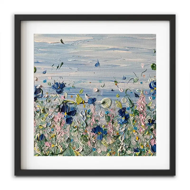 January Views Framed Art Print