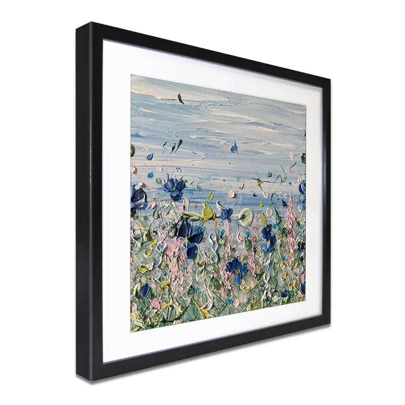 January Views Framed Art Print