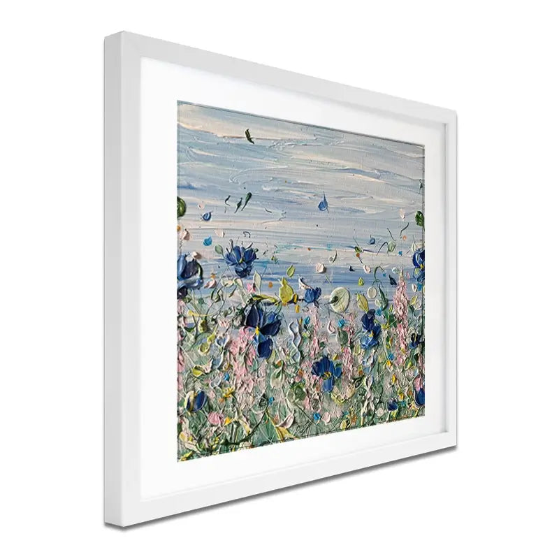 January Views Framed Art Print