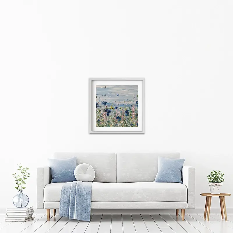 January Views Framed Art Print