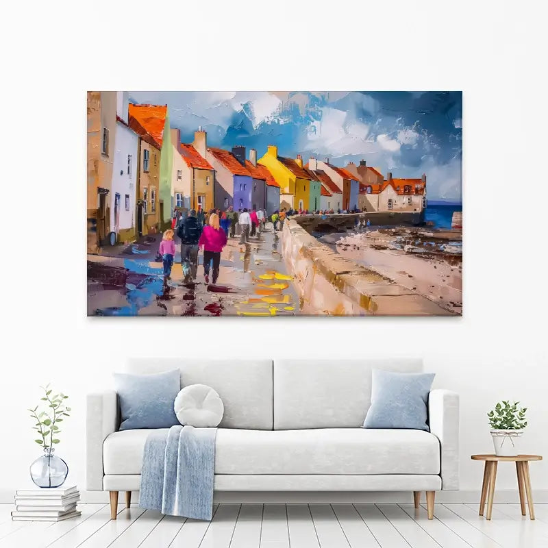 Coastal Path Canvas Print