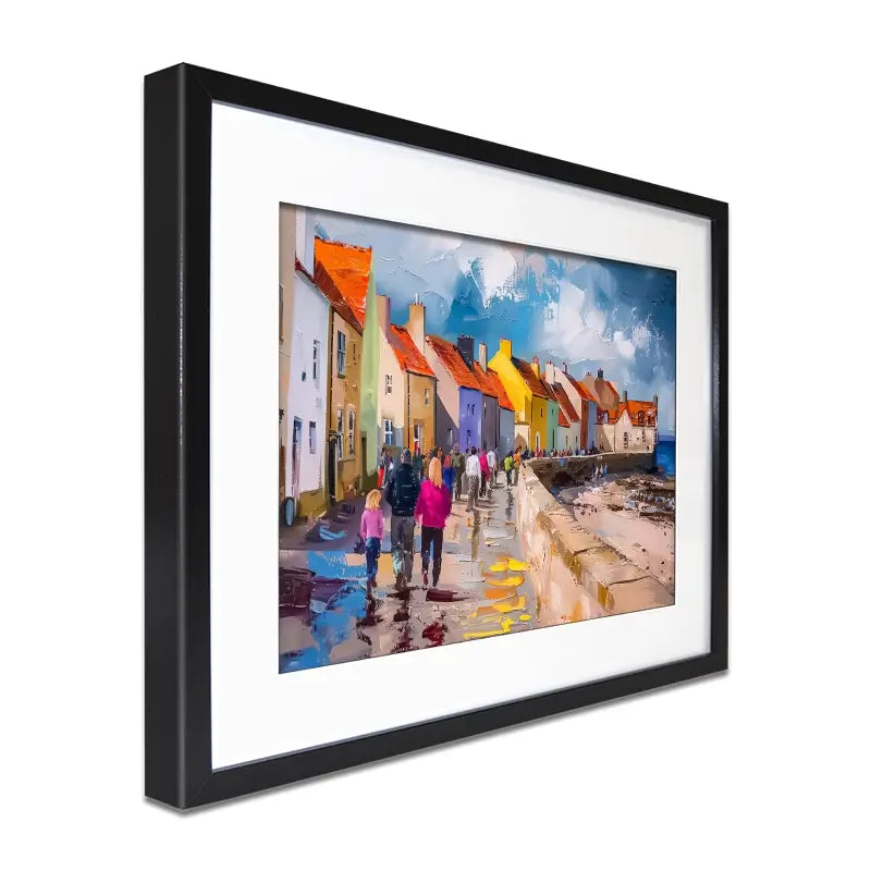 Coastal Path Framed Art Print