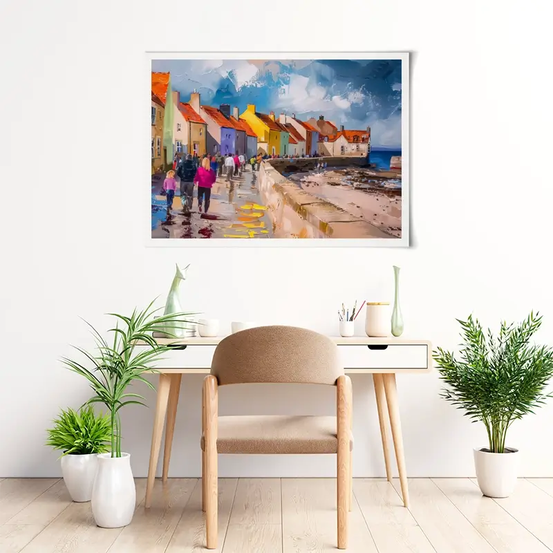 Coastal Path Art Print