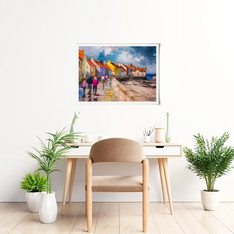 Coastal Path Art Print