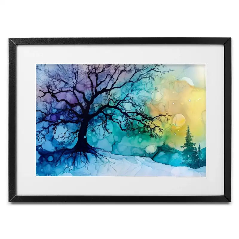 Winter Dawn Framed Art Print