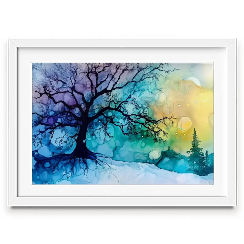 Winter Dawn Framed Art Print