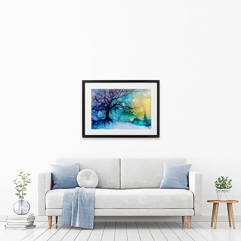 Winter Dawn Framed Art Print