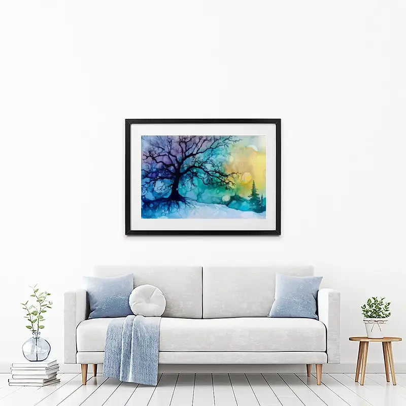 Winter Dawn Framed Art Print