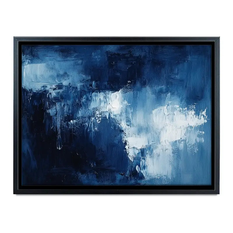 Abstract Blue Canvas Print