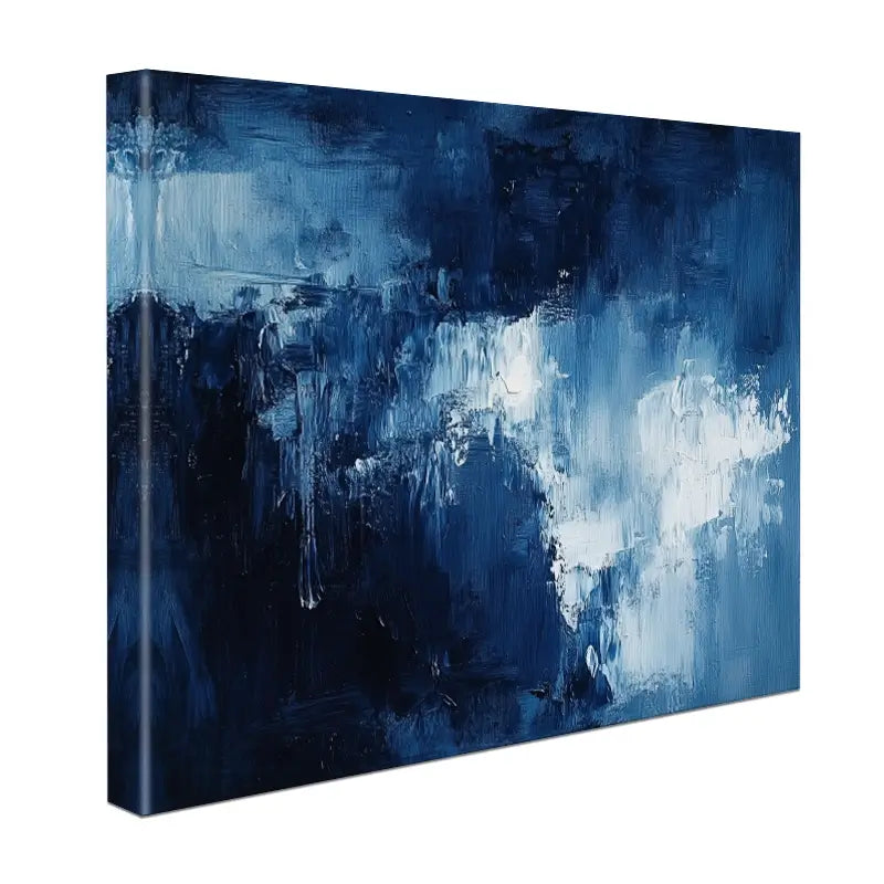 Abstract Blue Canvas Print