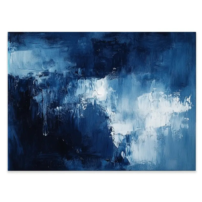 Abstract Blue Canvas Print