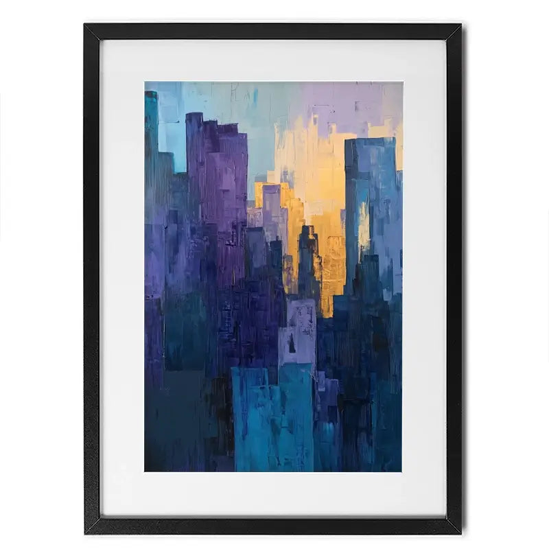 High Up Framed Art Print