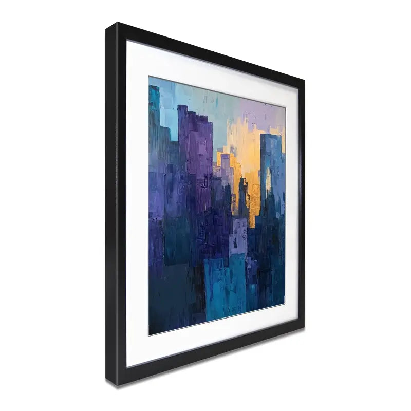 High Up Framed Art Print