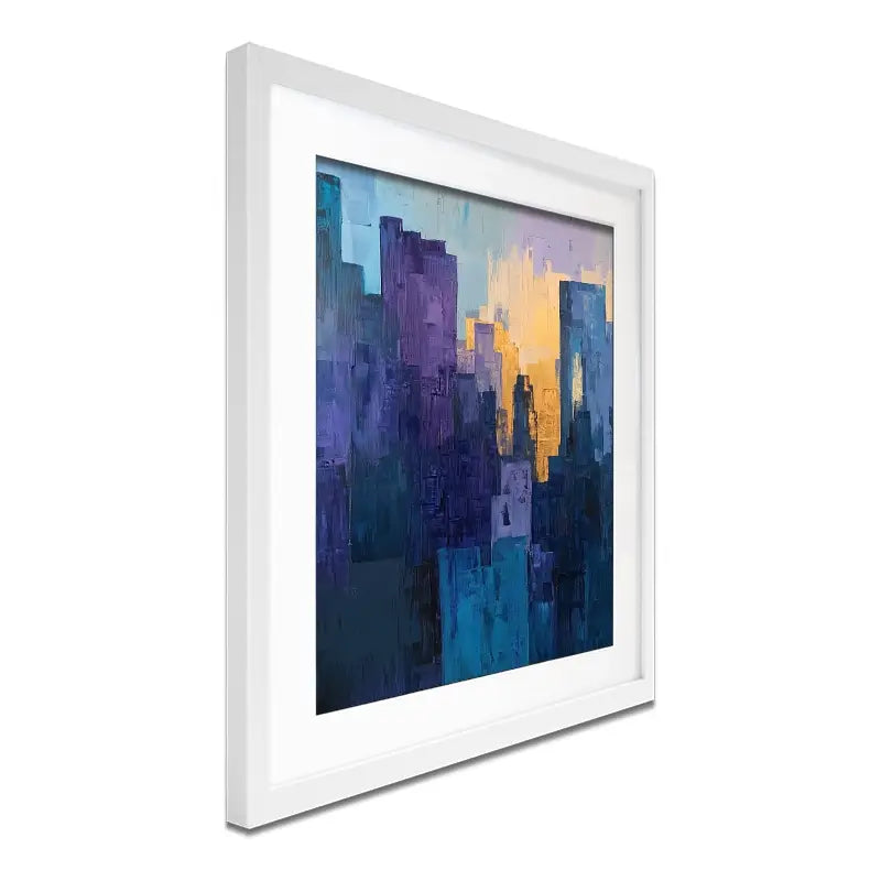 High Up Framed Art Print